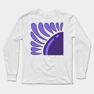 purple flower Long Sleeve T-Shirt